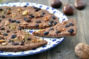 ricetta castagnaccio presentazione