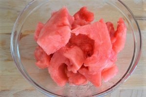 anguria per preparare il gelo di melone