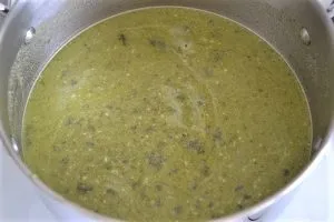 preparazione della granita siciliana al pistacchio di Bronte