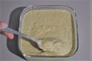 preparazione della granita siciliana al pistacchio di Bronte
