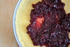 farcitura di marmellata della torta cappuccina modenese