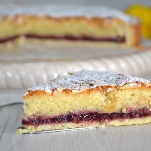 porzione di torta cappuccina modenese