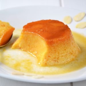 creme caramel alla zucca presentazione