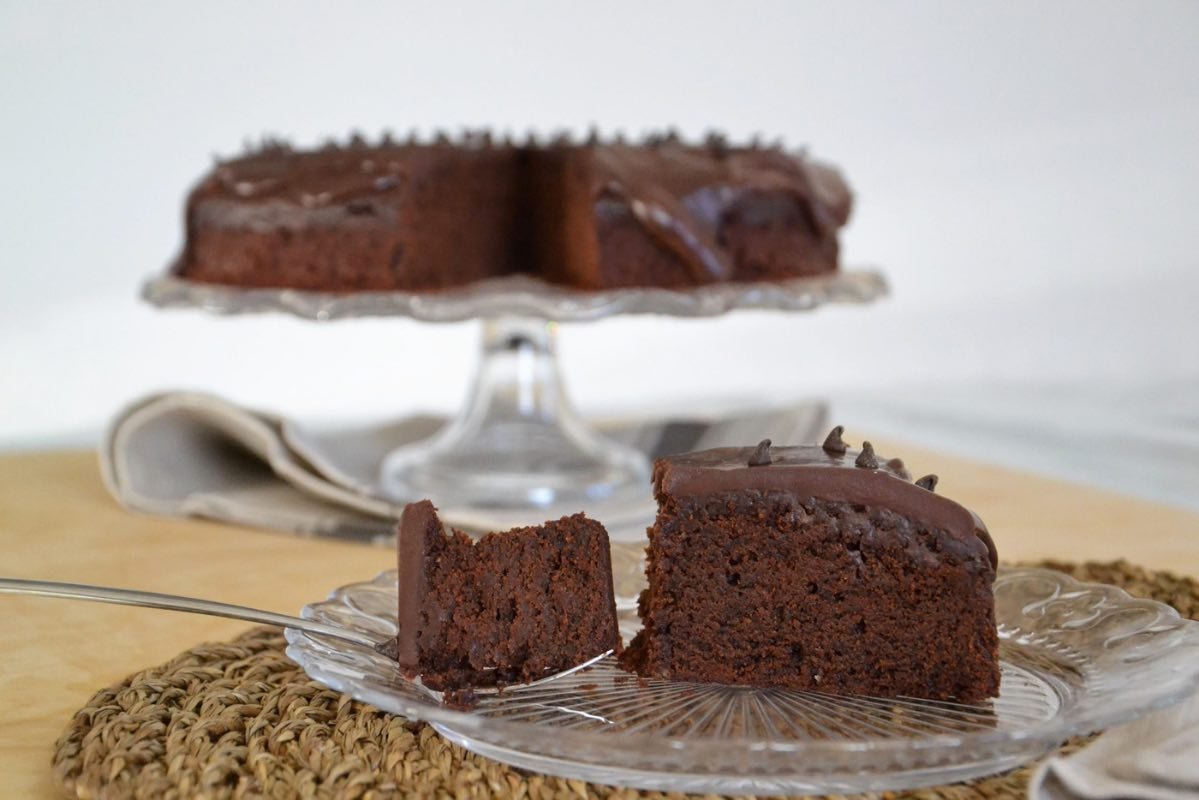 porzione di torta mississippi mud cake