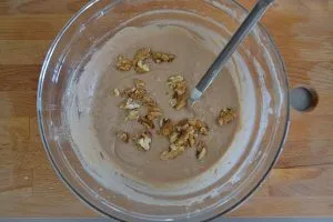 preparazione impasto ricetta castagnaccio