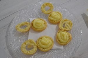 farcitura di crema zeppole di san giuseppe al forno