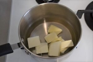 burro per l'impasto delle zeppole di san giuseppe al forno