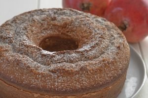 ciambella alla melagrana sfornata