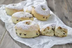ciambelle al forno con mascarpone