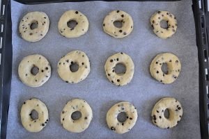 ciambelle al forno in teglia