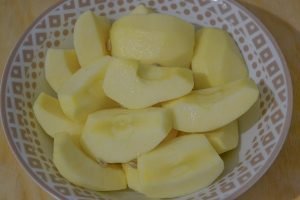 mele per torta di mele cremosa