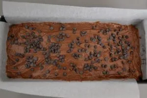 plumcake al cioccolato fondente da infornare