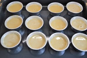 budino di castagne a bagnomaria