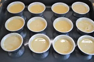 budino di castagne a bagnomaria
