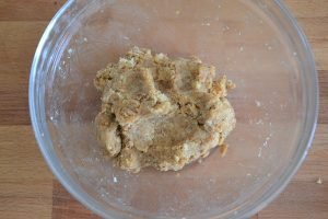 impasto dei tartufi di pandoro