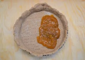 marmellata per crostata con farina integrale