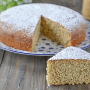 torta di grano saraceno con zucchero