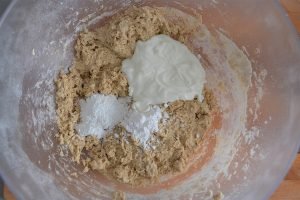 torta di mele con farina integrale con yogurt