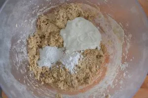 torta di mele con farina integrale con yogurt