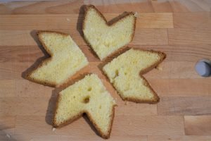 preparazione dello zuccotto di pandoro