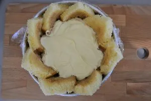 zuccotto di pandoro ripieno