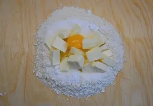 crostata di mele impasto