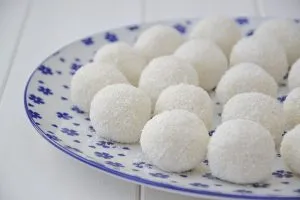 palline al cocco morbide