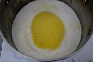 preparazione del migliaccio