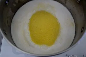 preparazione del migliaccio