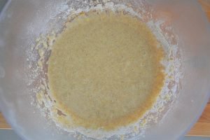 preparazione dei muffin integrali