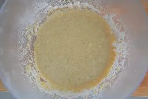 preparazione dei muffin integrali