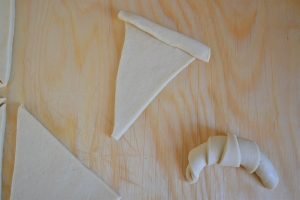 procedimento dei cornetti di pan brioche alla panna