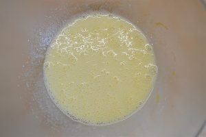 procedimento della torta di kiwi