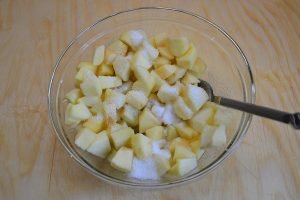 ripieno della crostata di mele