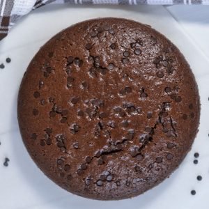 torta soffice al cioccolato sfornata