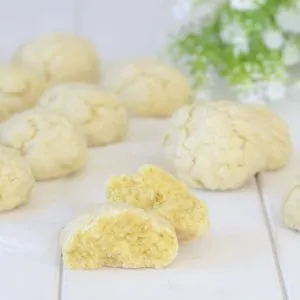 biscotti morbidi al limone sfornati