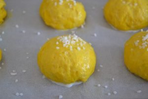 brioche alla curcuma da infornare