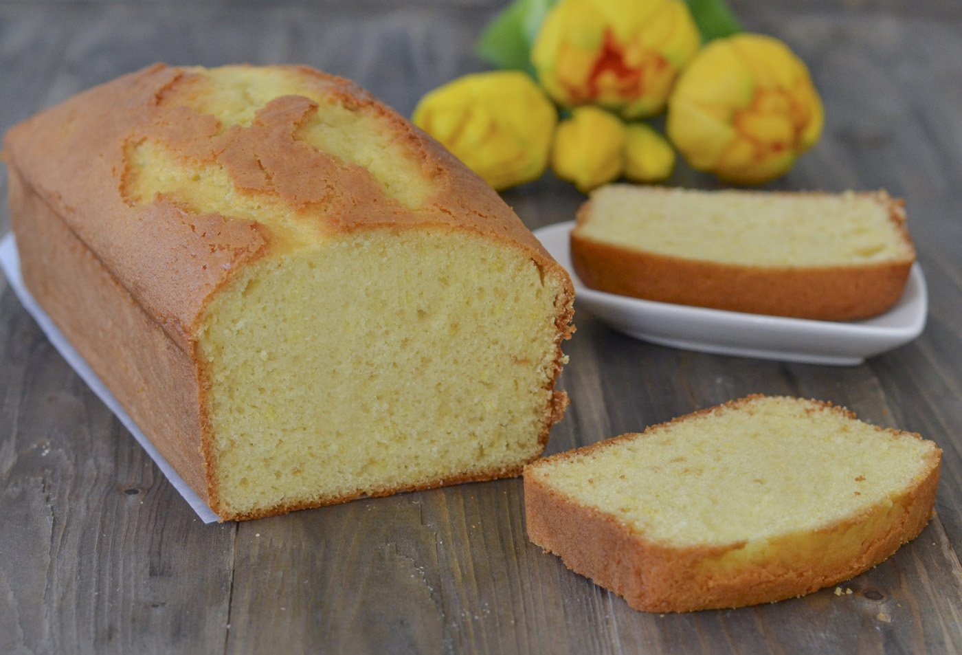 plumcake al limone