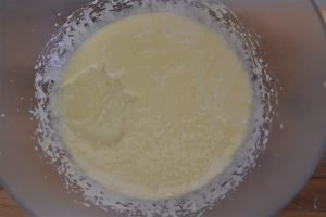 procedimento per la torta al cioccolato bianco