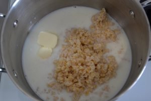 crema di grano per la ricetta della pastiera napoletana