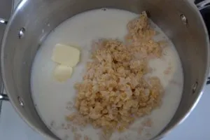 crema di grano per la ricetta della pastiera napoletana