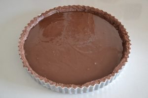 crostata al cioccolato fondente da infornare
