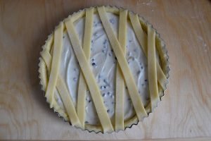 crostata ricotta e cioccolato da infornare