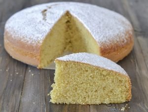 fetta di torta allo zenzero