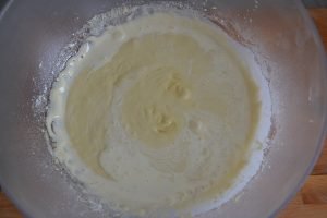 panna nell'impasto per torta pere e noci