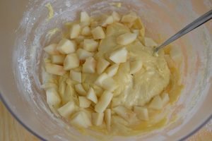 pere per torta di mele e pere