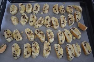 seconda cottura sei cantucci al cioccolato