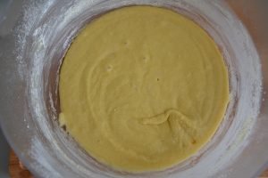 torta di mandorle da infornare