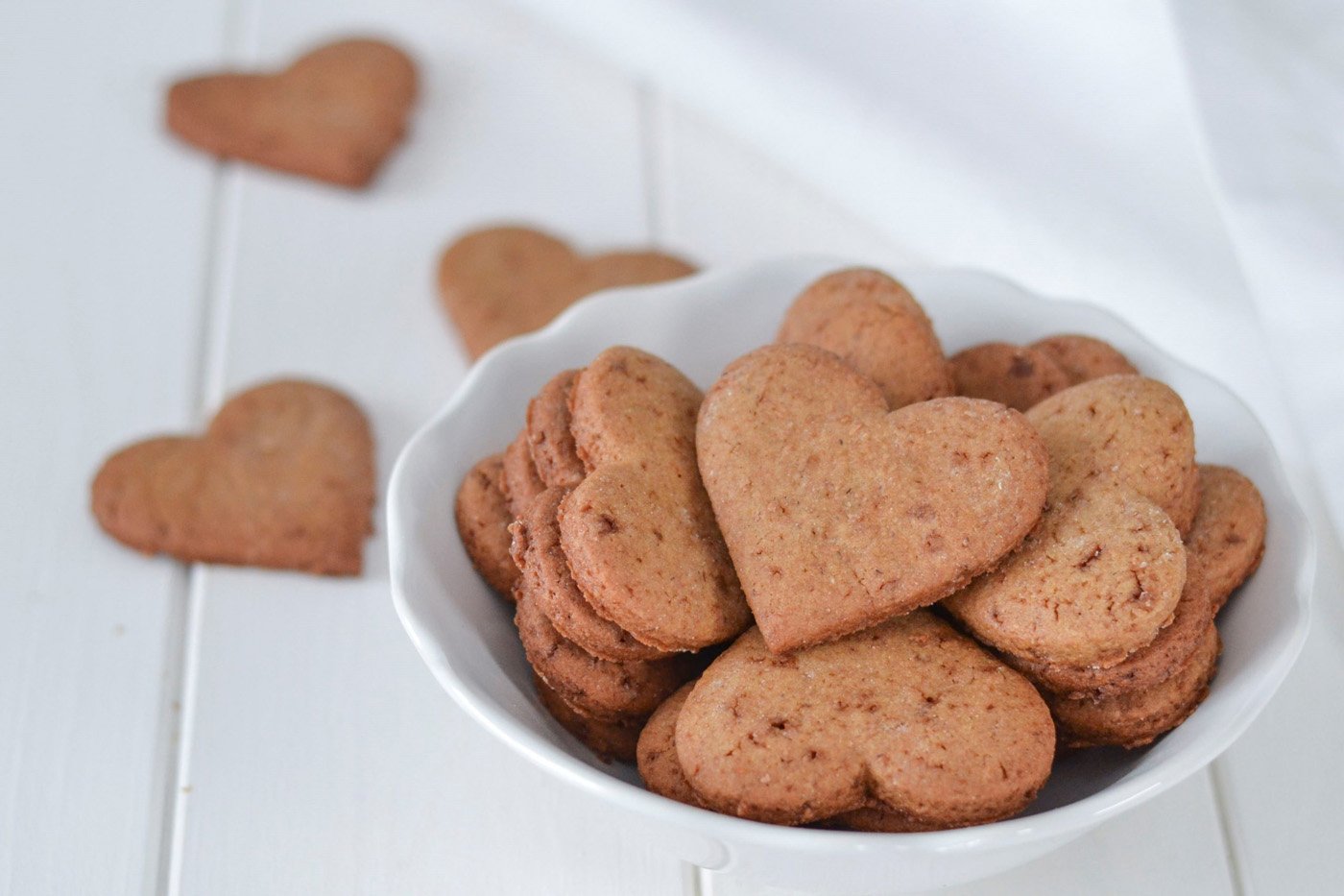 biscotti integrali senza burro sfornati