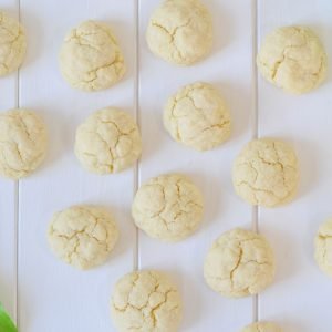 biscotti alle mandorle morbidi dall'alto